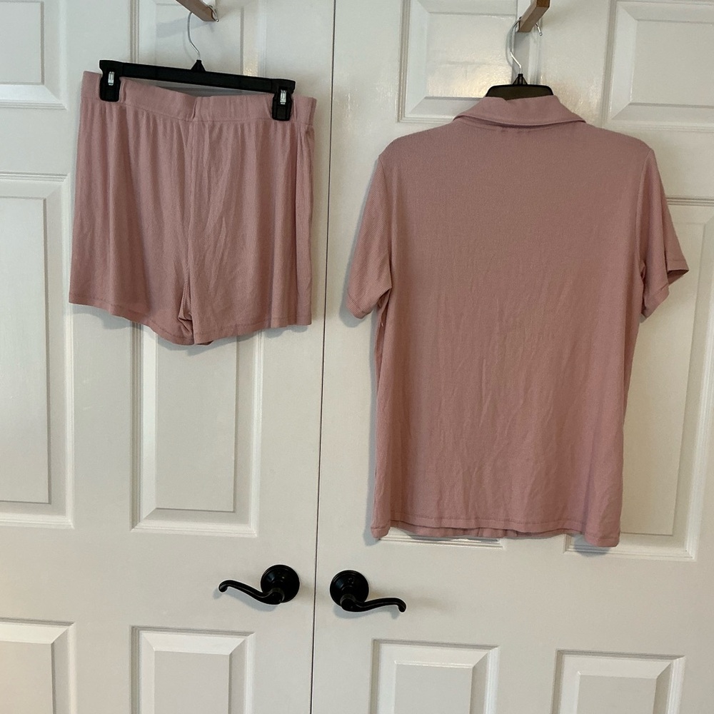 SKIMS Soft Lounge Short Sleep Set | Morganite | Size M - Picture 7 of 10